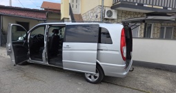 Mecedes Viano 3.0 Cdi V6 Long, 7+1 sjedalo, reg 9/26, Navi, Koža, 2 klizna vrata