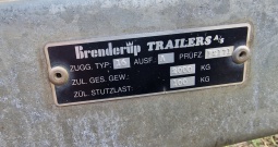 Auto prikolica dvoosovinska