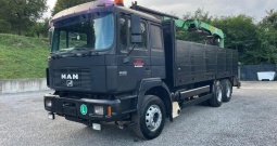 MAN 26.463 6x4 Sanduk sa kranom Palfinger 16000, 1998 god.