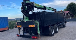 MAN 26.463 6x4 Sanduk sa kranom Palfinger 16000, 1998 god.