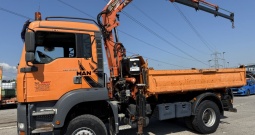 MAN 18.480 4x4 Kiper kran Atlas 165 Zamjena, 2004 god.