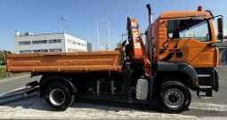 MAN 18.480 4x4 Kiper kran Atlas 165 Zamjena, 2004 god.