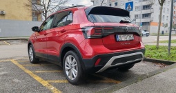 T-Cross, 2024, 9100 km,reg.11/2026, nema prijenosa, moguća zamjena
