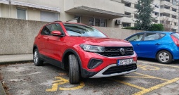 T-Cross, 2024, 9100 km,reg.11/2026, nema prijenosa, moguća zamjena