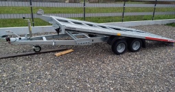 Prikolica za prijevoz vozila kiperica