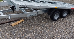 Prikolica za prijevoz vozila kiperica