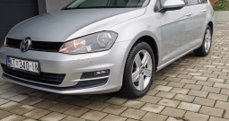 VW Golf 7 variant 1.6 tdi 105ks, full oprema, nove gume, masaža sjedala