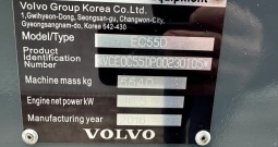 Volvo – 2016 – EC55D – Midi-Bagger / PRODANO!