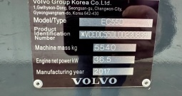 Volvo EC55D – 2017 Midi Bager 2652 Radnih Sati