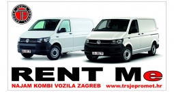 Najam dostavnih i teretnih kombi vozila u Zagrebu - Rent Me