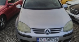 Golf V, 2.0 sdi, 5 vrata, reg. do 02-2027, cijena je na ime kupca s prijepisom