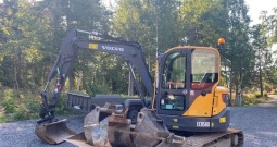 2017 bager Volvo ECR58D