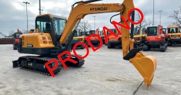 Hyundai Robex 60 Midi Bager 2020/ 2750 radnih sati / Prodano !