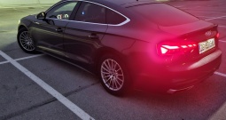 Audi A5 sportback, 2020.g., 2.0TDI, automatik, kamera, prednji i zadnji senzori