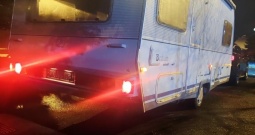 Kamp prikolica Detlheffs Buduin 5,70 m, klima, tenda