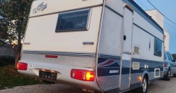 Kamp prikolica FEND 5,5 m, 2000 g.