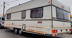 Kamp prikolica Njem. LMC 6,5×2.5 m,izvrsna.sniženo,HR reg.mog.dostava