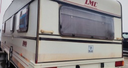 Kamp prikolica Njem. LMC 6,5×2.5 m,izvrsna.sniženo,HR reg.mog.dostava