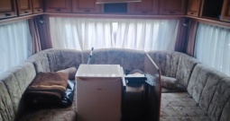 Kamp prikolica Njem. LMC 6,5×2.5 m,izvrsna.sniženo,HR reg.mog.dostava