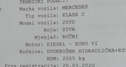 Mercedes c 200 bluetec 2015