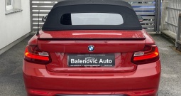 BMW 2 218 d • cabrio • sport paket • kupljen u Hrvatskoj, kao novi •