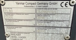 Yanmar TL80 radlader 2018 / 1750 Radnih sati/