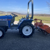 Traktor iseki TM17 4x4 i freza kubota 130cm komplet