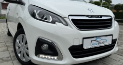 Peugeot 108 1,2 ⭐ Allure ⭐ El. krov, Klima, Veliki servis