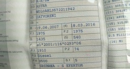 Prodajem Opel Astra H 2007 god 1,9 cdti 74 .