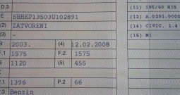 Honda civic 1.4 , 2003.g., reg. 1 god., u sačuvanom i dobrom stanju