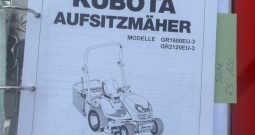 Traktor za košnju trave Kubota GR1600EU-3, diesel