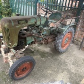 Oldtimer traktor Normag Kornett u 12