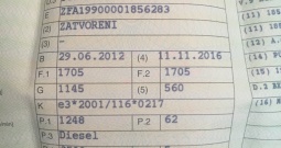 Fiat Punto Evo 1,3 multijet 2012