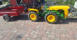 Traktor Tomo Vinković 420, sa prikolicom i plugom