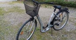 Ženski gradski bicikl sa niskom ramom