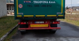 Lueck SDAH 24 prikolica kiperica palet sistem, 2013 god.