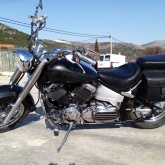 Dragstar 650 – 14 g. Vlasnik_samo 28tkm_reg 5/26_oprema_gratis kožna odijela