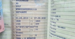 Golf 7, 2013, 1.6 TDI, 104 000 km - prilika