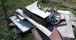 Mercedes, 1910.g., za restauraciju