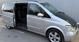 Mecedes Viano 3.0 Cdi V6 Long, 7+1 sjedalo, reg 9/26, Navi, Koža, 2 klizna vrata