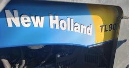New Holland TL90 sa prednjim utovarivačem i gajbom