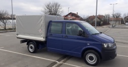 VW transporter 2. 0 tdi, 2015g, dupla kabina + sanduk