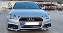 Audi A4 2,0 TDI automatik, S line, LED, alkantara