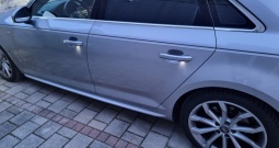 Audi A4 2,0 TDI automatik, S line, LED, alkantara