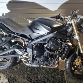 Triumph Street Triple 675, 78 kW, 2009.g., 14250 km, 2300 EUR