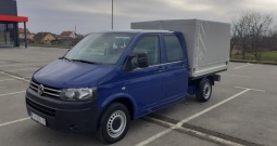 VW TRANSPORTER 2.0 TDI, 2015g, dupla kabina + sanduk