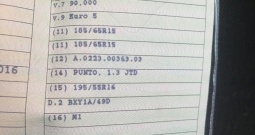 Fiat Punto Evo 1,3 multijet 2012