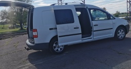 VW Caddy Maxi 1.9 TDI, klima, kuka, reg. do 04/2027