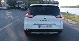 Prodajem renault espace 1.6 god. 2017. Reg. Do 3 mj. 2027.