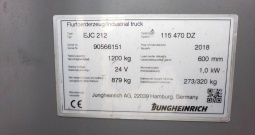 JUNGHEINRICH RUČNI VILIČAR EJC 212 G115 DZ 470